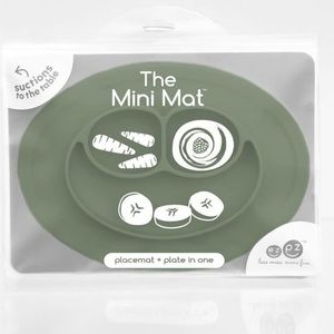 Ez Pz Mini Mat / Silicon Tray - Olive